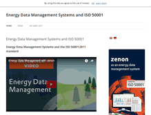 Tablet Screenshot of iso50001-energy-management.com